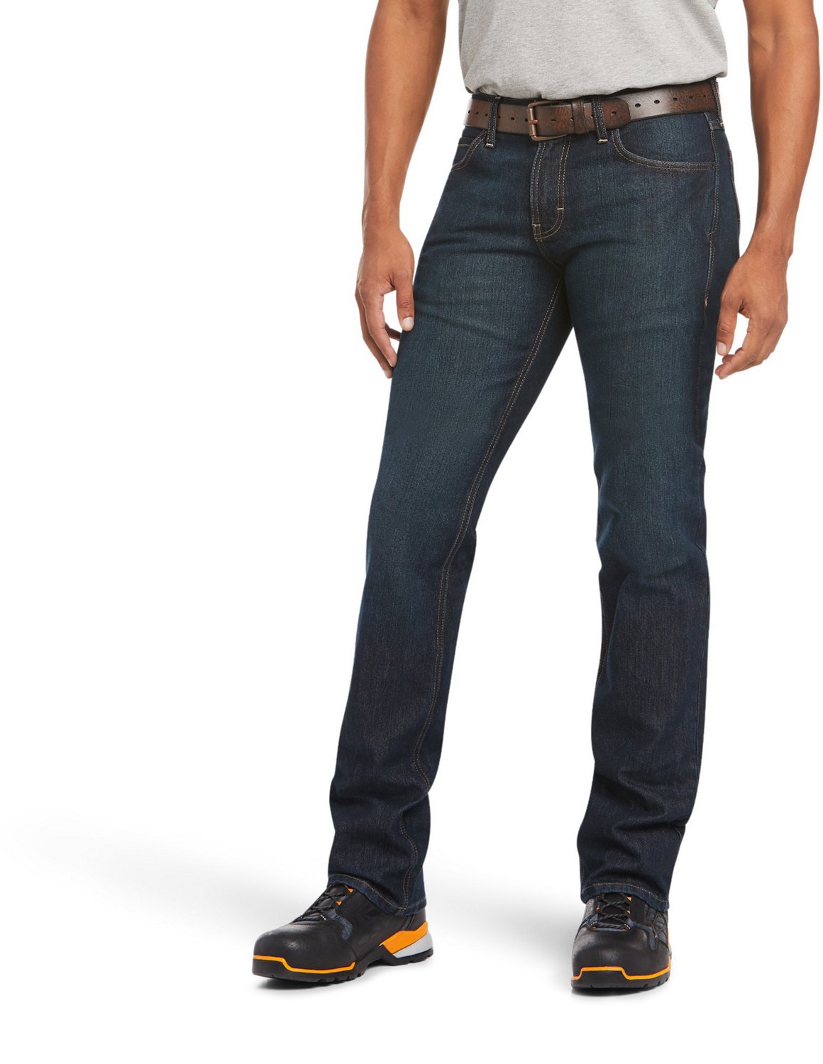 ARIAT Jeans Da Uomo Ignifughi M3 – Gamba Dritta, Vita Bassa, Tasche Profonde – HRC 2, ATPV 9.5