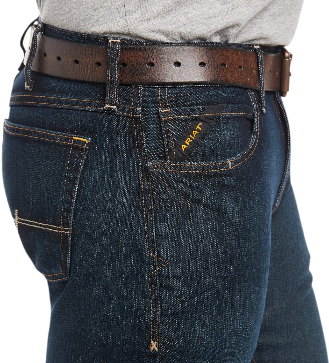 Ariat Men's M7 DuraStretch Basic Stackable Straight Leg Jeans - view number 2