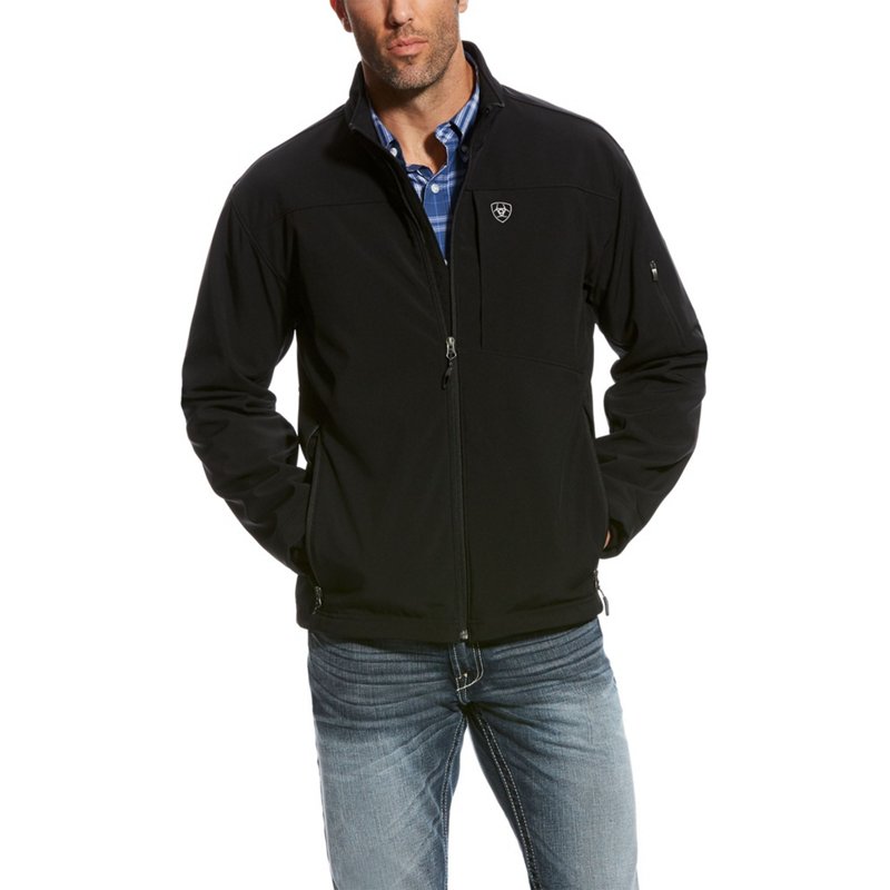 Ariat Men's Vernon 2.0 Softshell Jacket Black, Small - Men's Work Jackets at Academy Sports product image