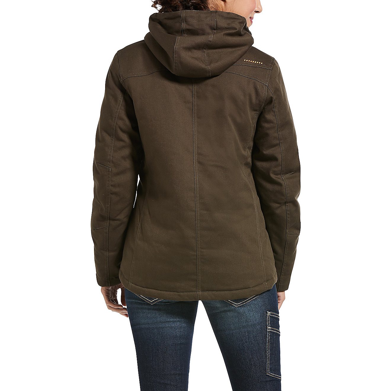 Ariat Women's Rebar DuraCanvas Insulated Plus Size Jacket                                                                        - view number 4