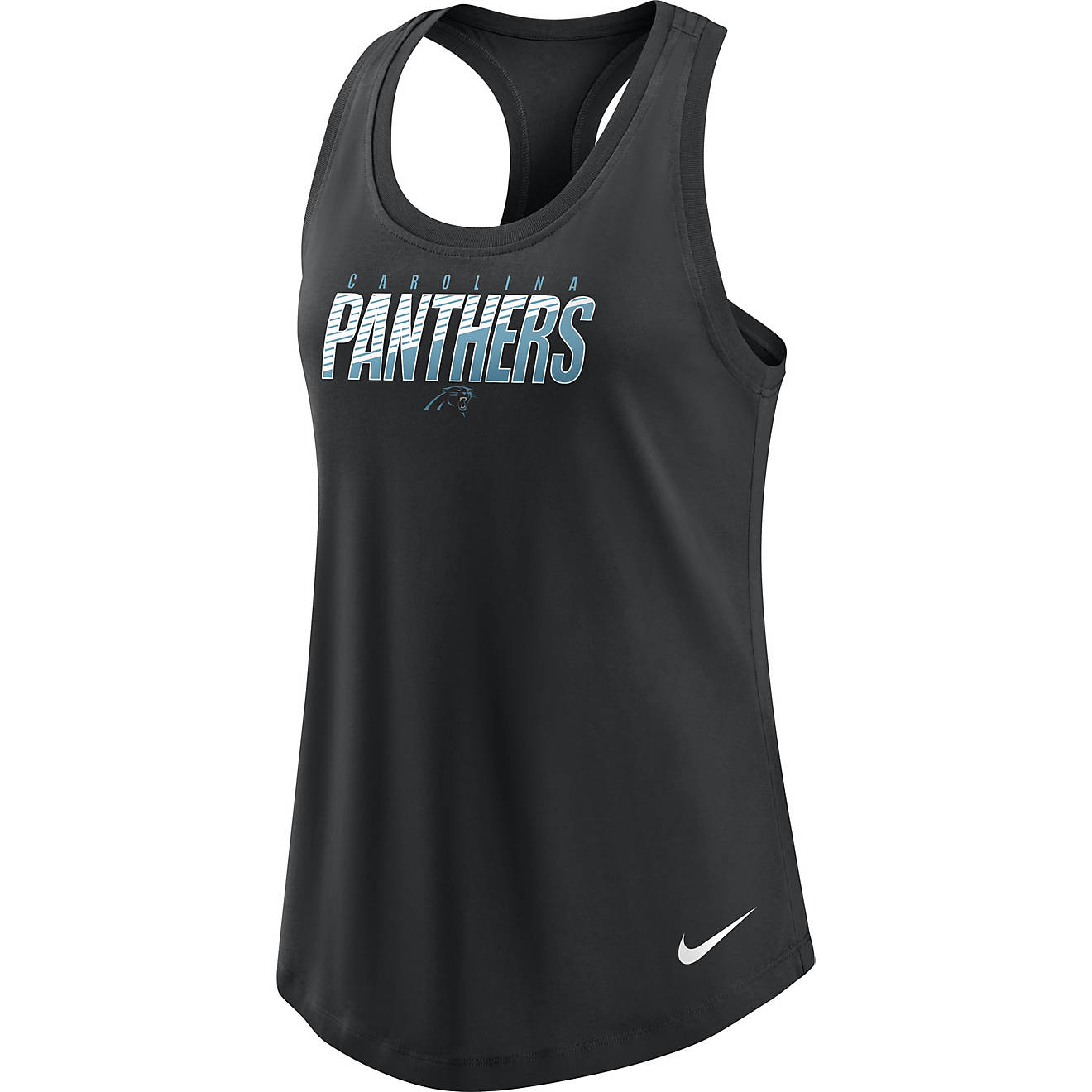 Nike Women's Carolina Panthers Tank Top                                                                                          - view number 1
