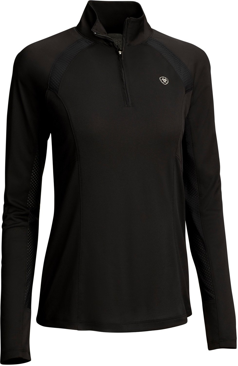 Ariat Women's 1/4 Zip Sunstopper 2.0 Long Sleeve Base Layer - view number 3