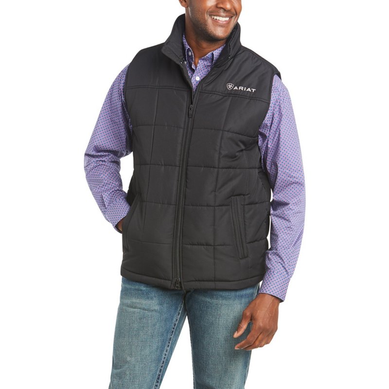 Ariat Men's Crius Insulated Vest Black, Medium - Men's Work Jackets at Academy Sports product image