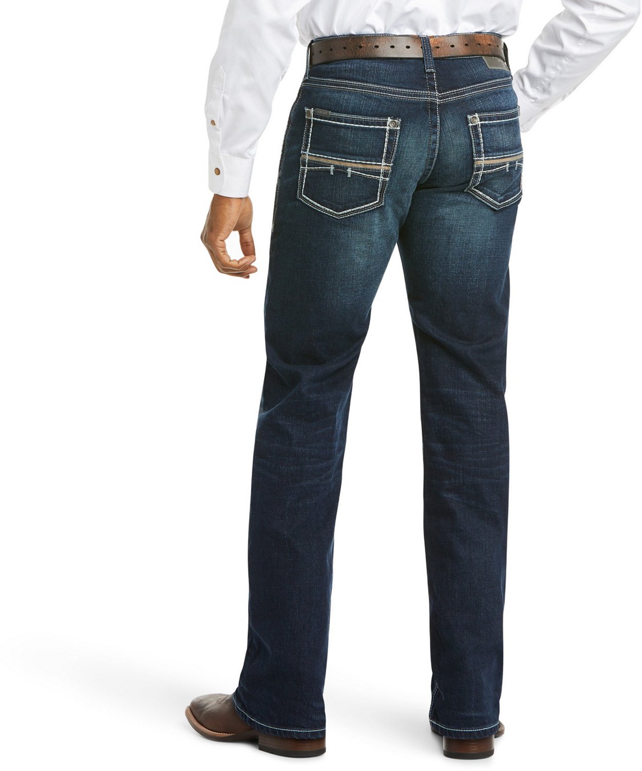 Ariat Men's M5 Slim-Fit Stretch Coltrane Stackable Straight Leg Jeans ...