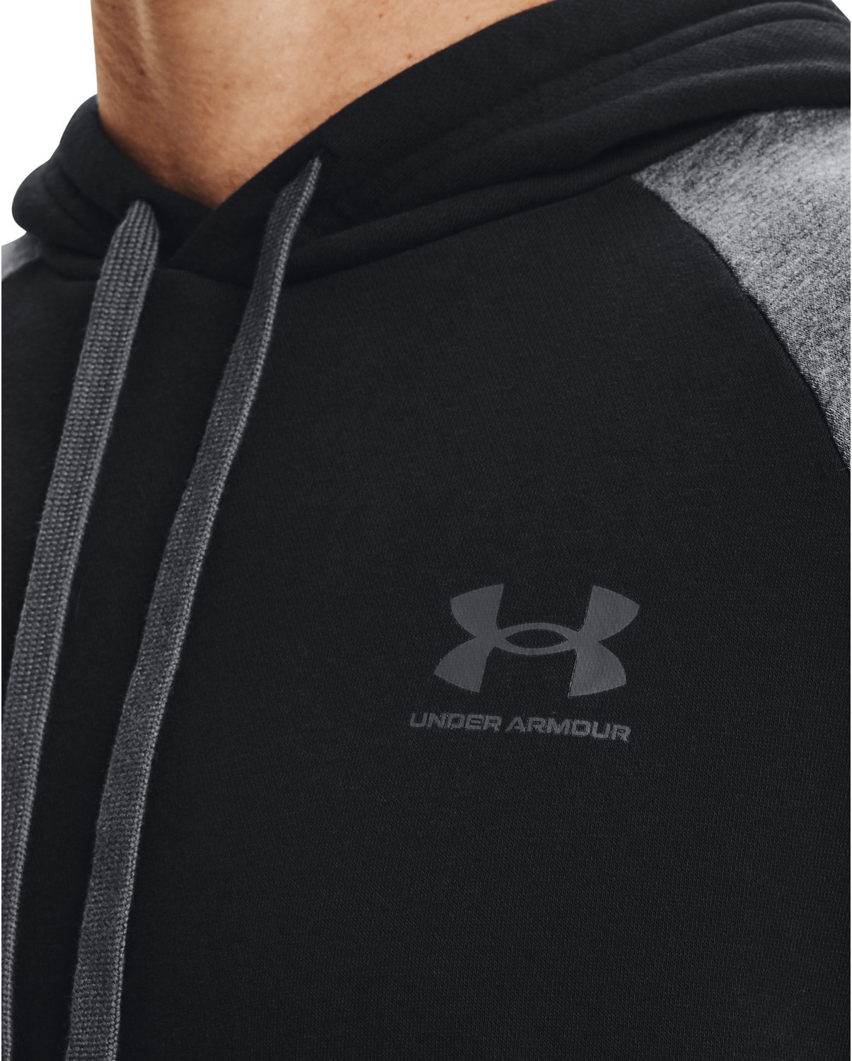 Under Armour Men's Rival Fleece Colorblock Hoodie - view number 2