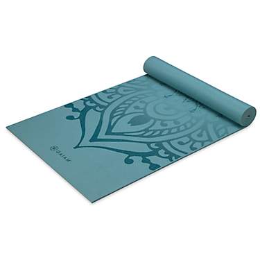Gaiam Reversible Aubergine Swirl 24 x 68 x 0.24 in Yoga Mat                                                                     