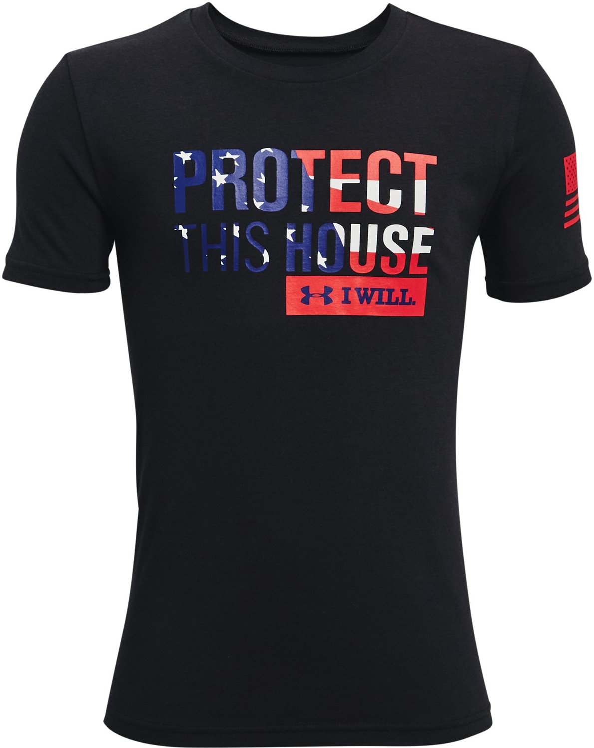 Under Armour Boys' UA Freedom PTH Short Sleeve TShirt Academy