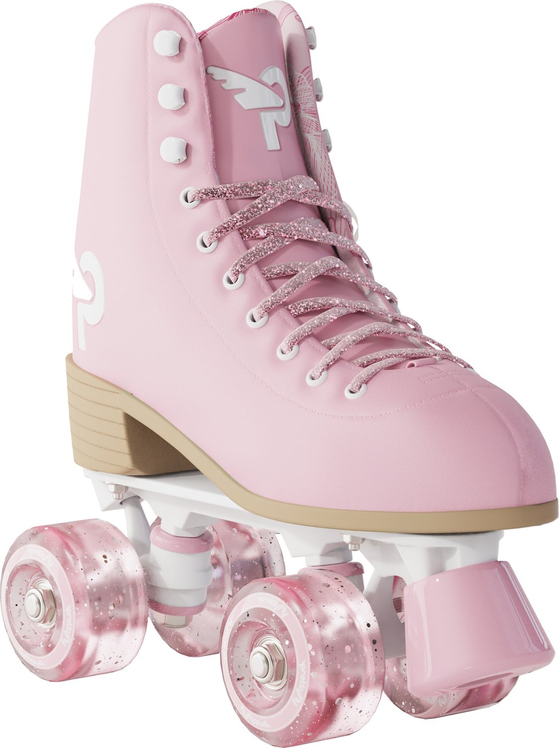 American Athletic Roller Skate- FUCHSIA PINK Quad Roller Skate, Women Size  10