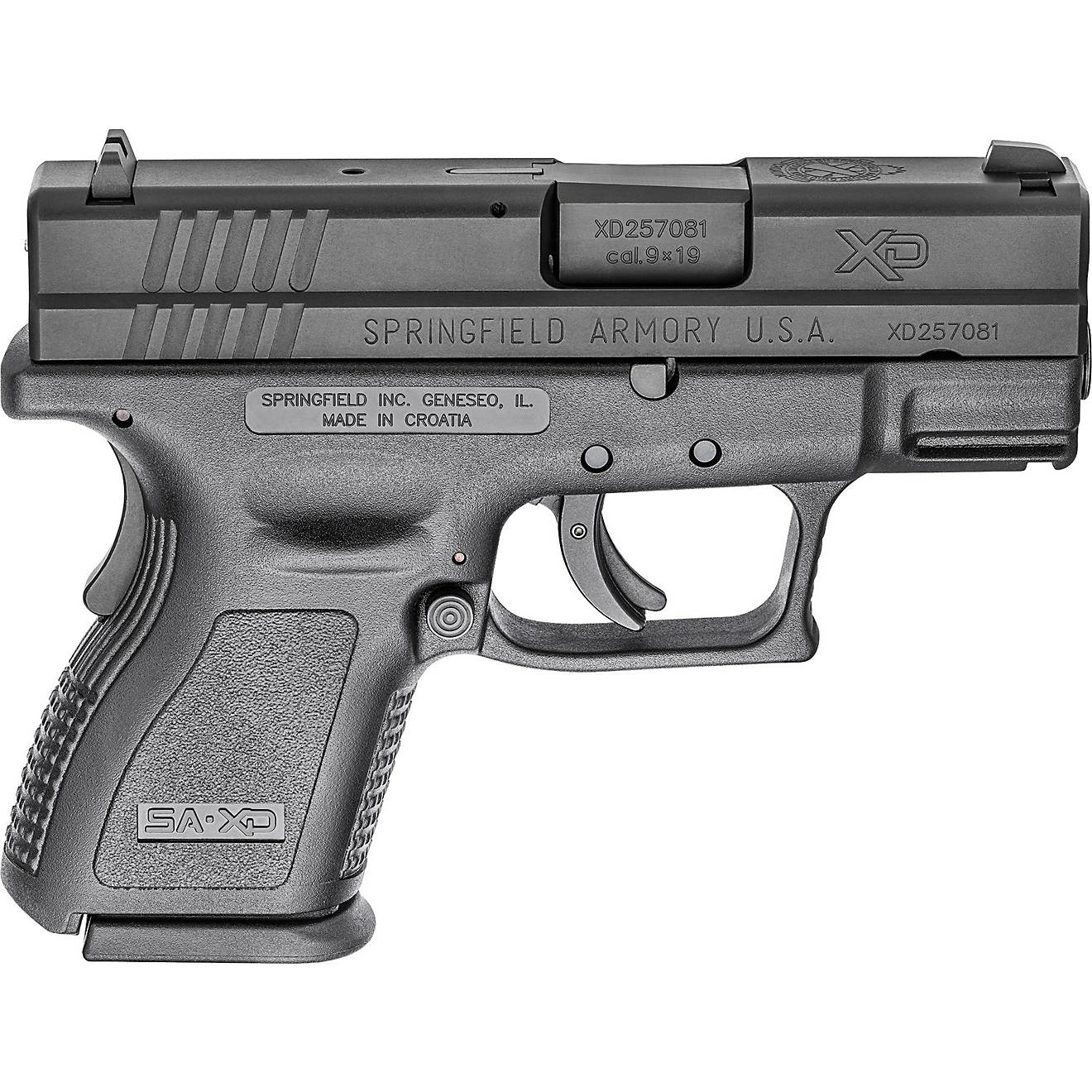 Springfield Armory 9mm XD Sub-Compact Semiautomatic Pistol                                                                       - view number 1