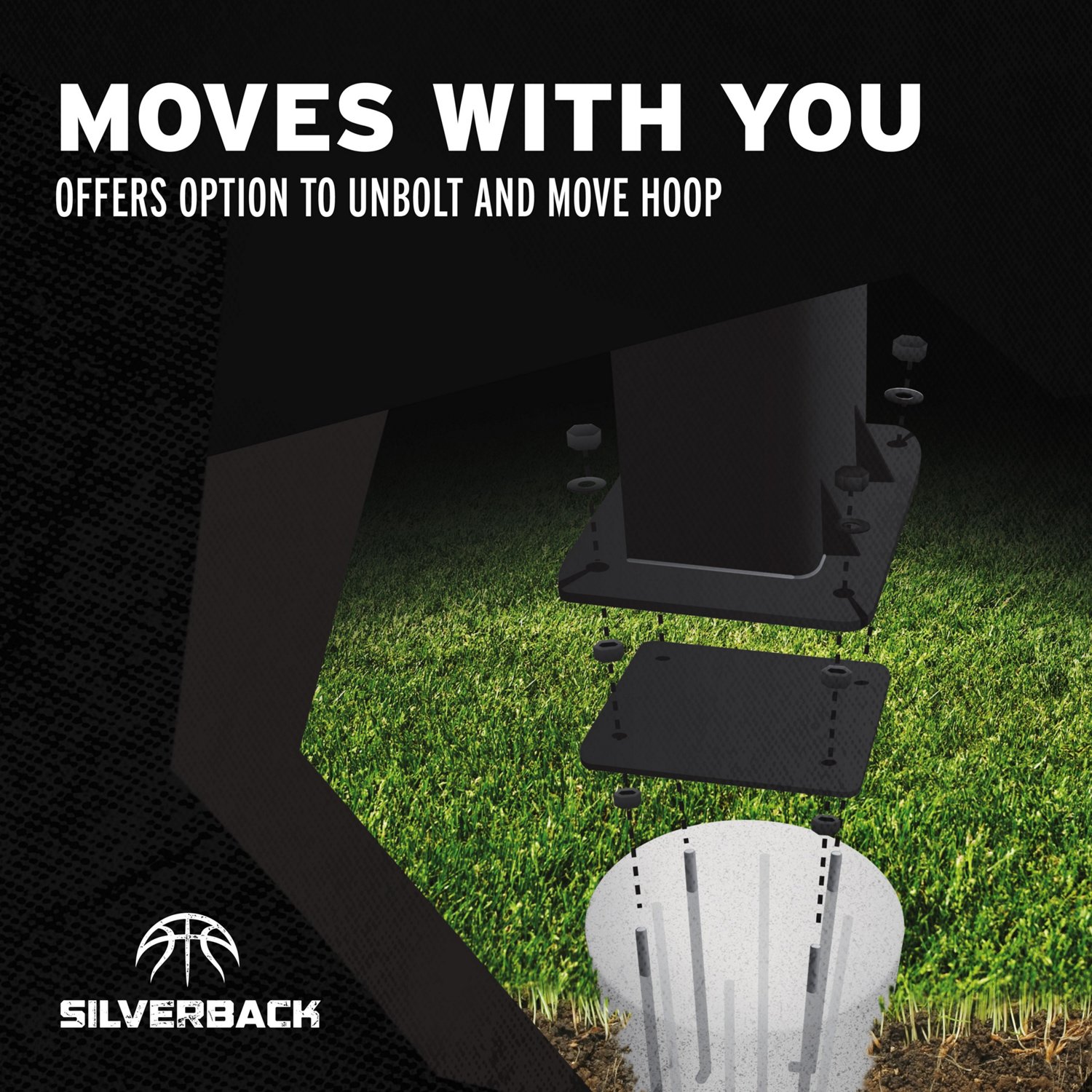 Silverback 7 in Basketball Hoop Anchor - view number 8