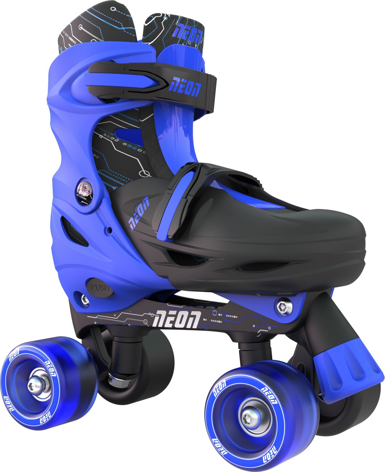 Almindeligt Massage Flyselskaber NEON Boys' Adjustable Light-Up Quad Skates | Academy