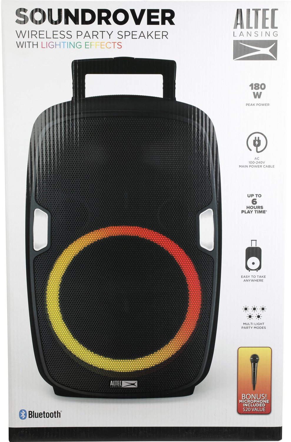 Altec Lansing SoundRover Party Speaker Free Shipping at Academy