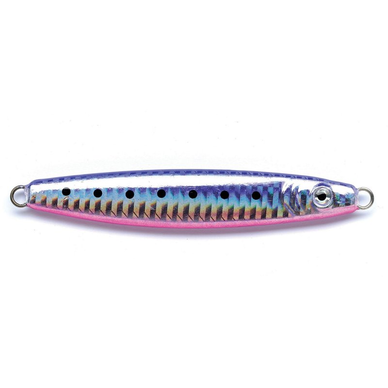 PUCCI Chovy Vertical Jig, Purple Tape Black Dots