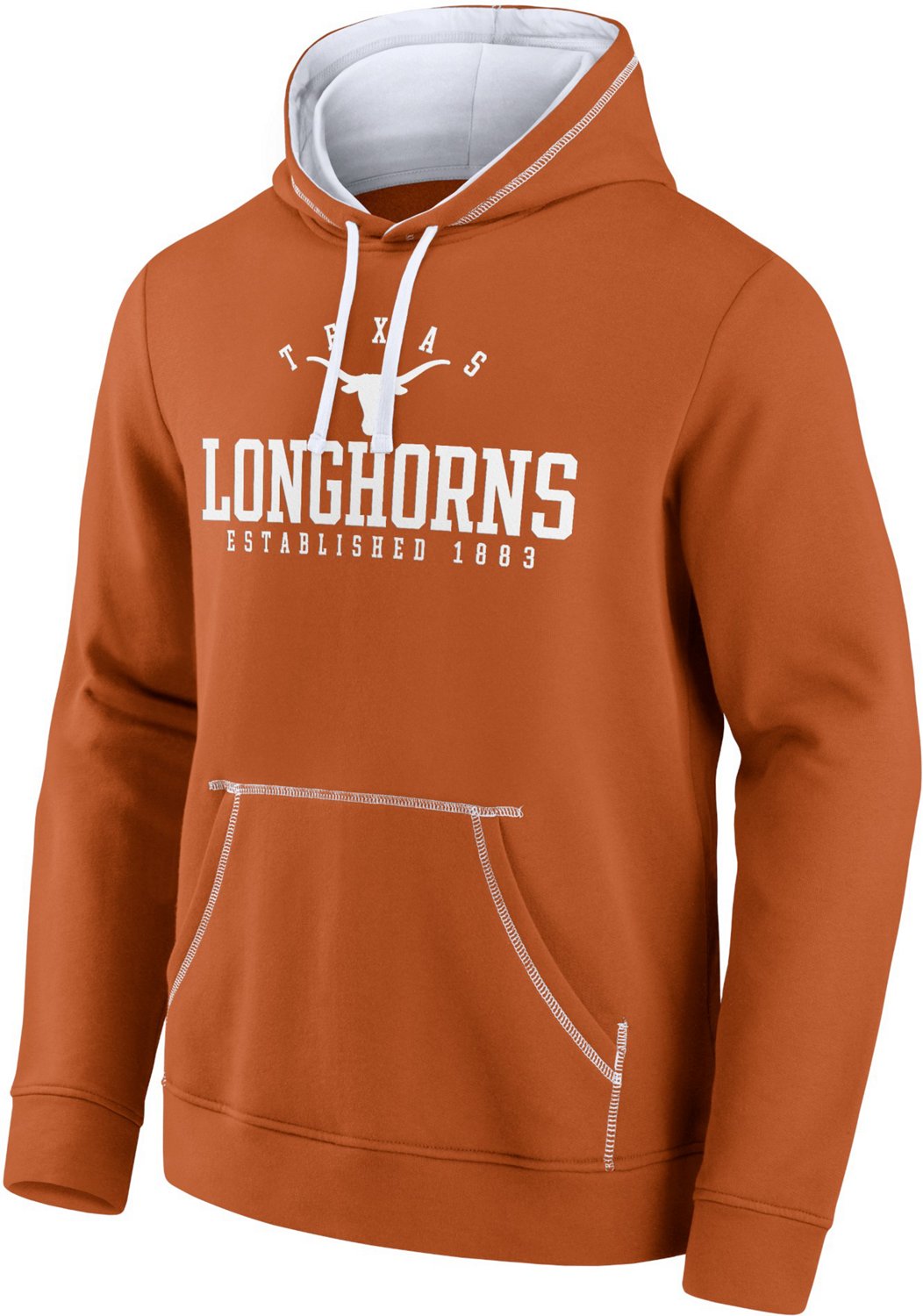 Fanatics Men's University of Texas Team Over Mascot Hoodie - view number 2