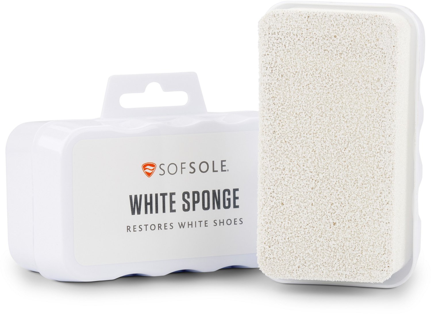 Sofsole store white sponge