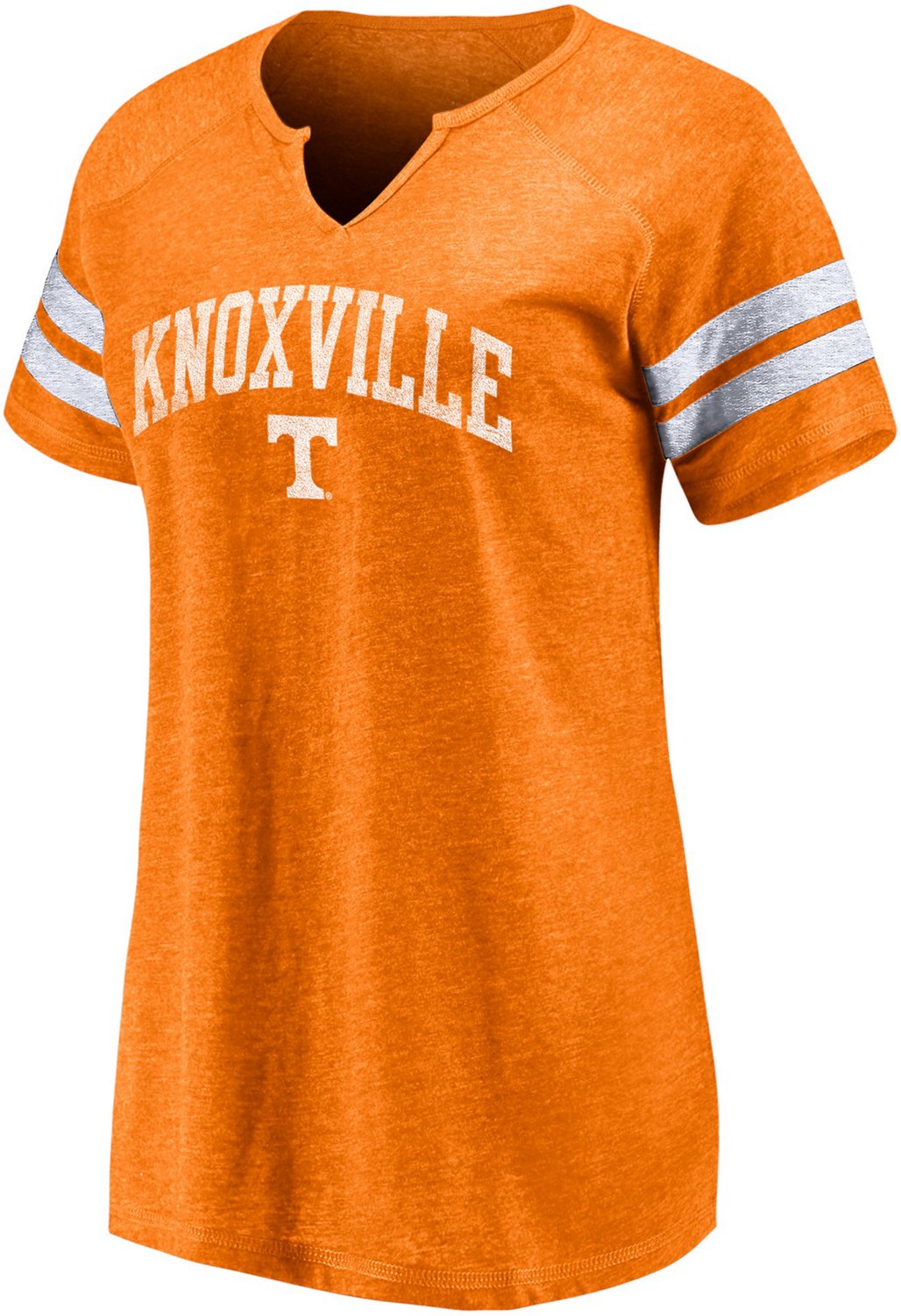 Fanatics Women's University of Tennessee Arched City Tri-Blend Notch Neck Short Sleeve T-shirt                                   - view number 2