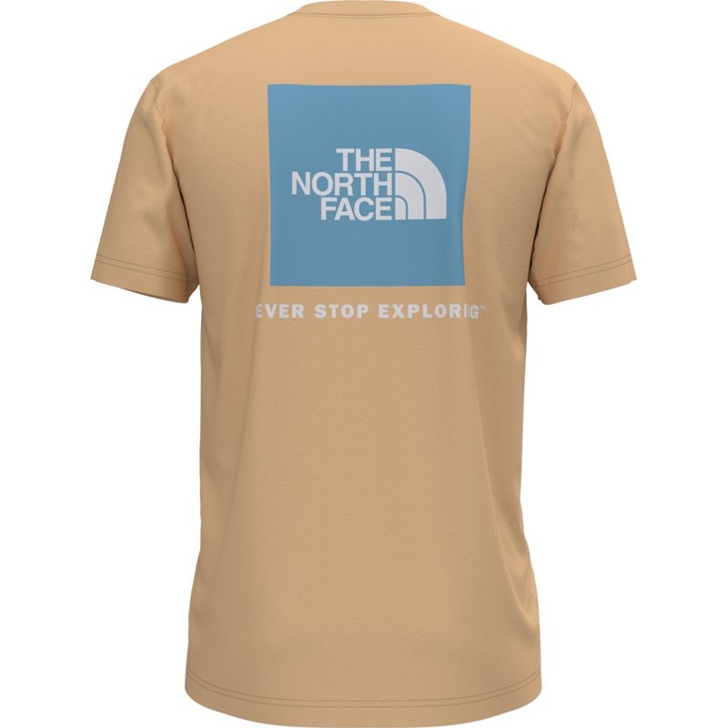 The North Face Men's Box NSE Short Sleeves T-Shirt Orange Bright, X-Large - Men's Outdoor Graphic Tees at Academy Sports product image