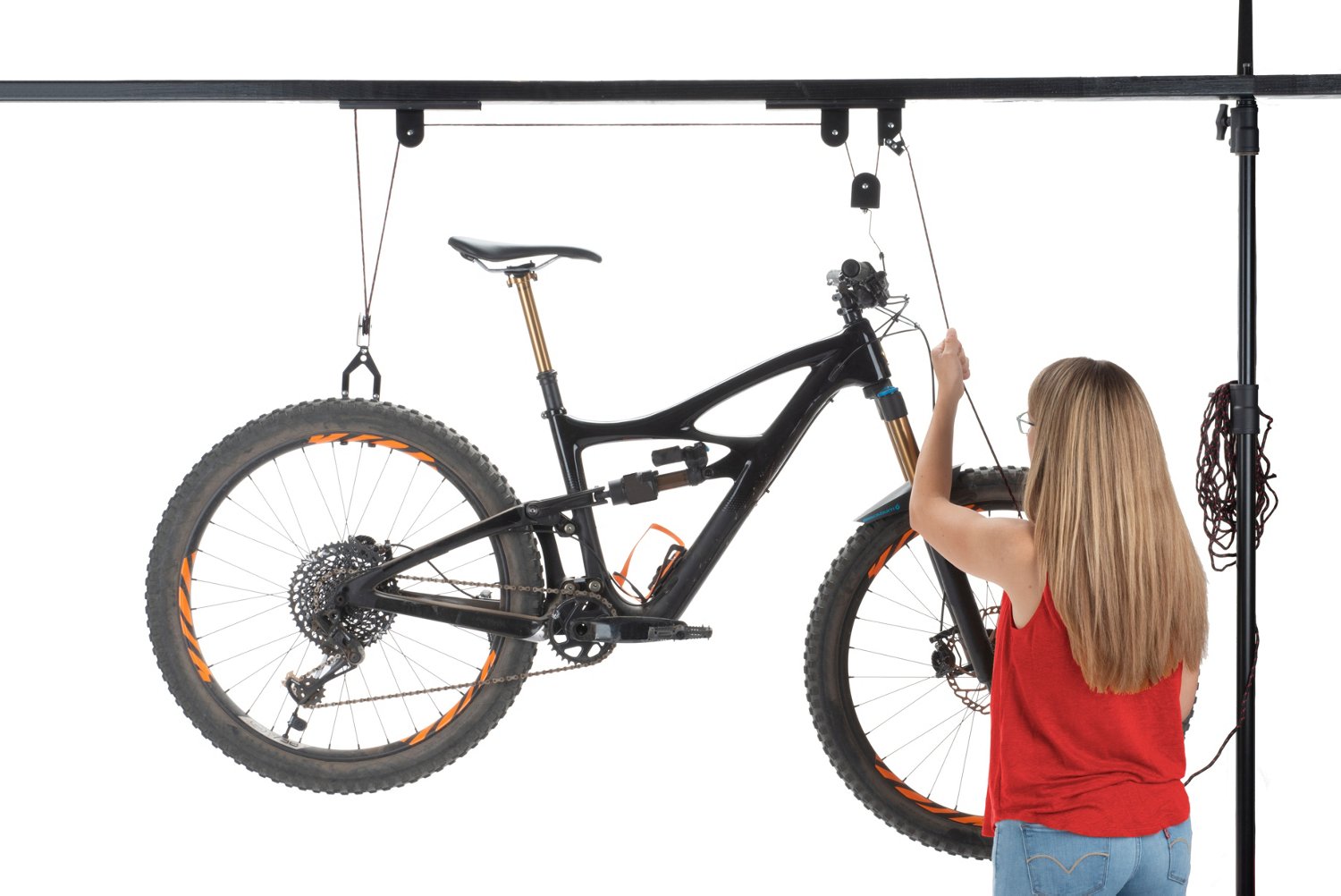 Bicycle hoist online