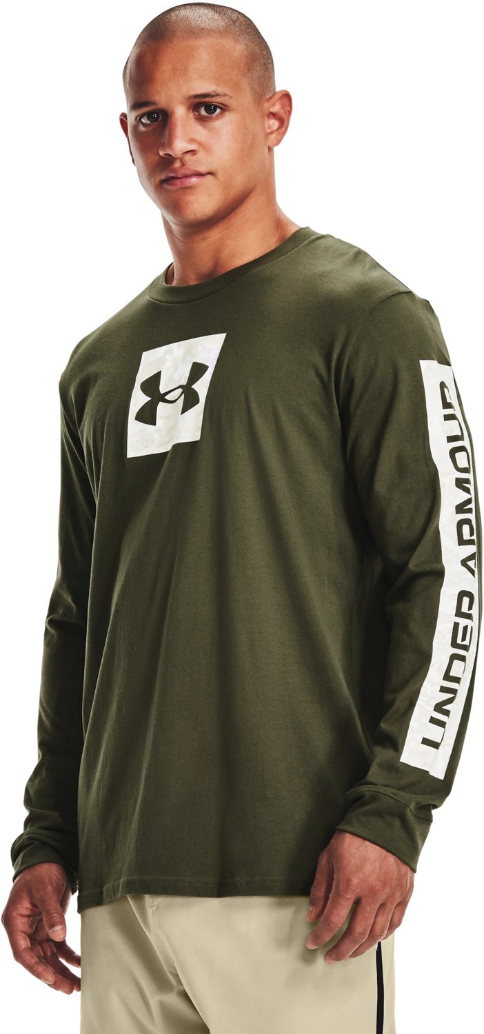Under Armour Men's Camo Boxed Sportstyle Long Sleeve Tshirt Academy