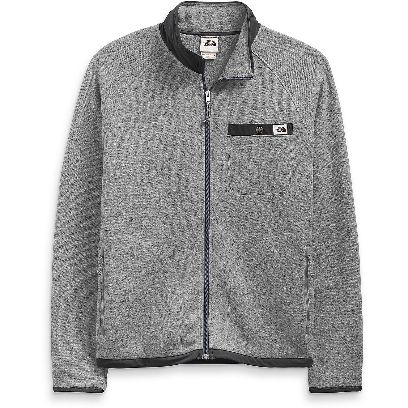 The North Face Men's Gordon Lyons Full Zip Lightweight Sweater Fleece Jacket                                                     - view number 4