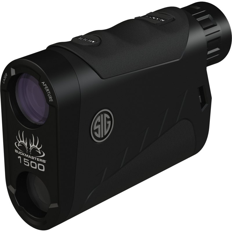 Sig Sauer Buckmaster LRF 1500 Rangefinder Black, 22mm - Binoculars at Academy Sports