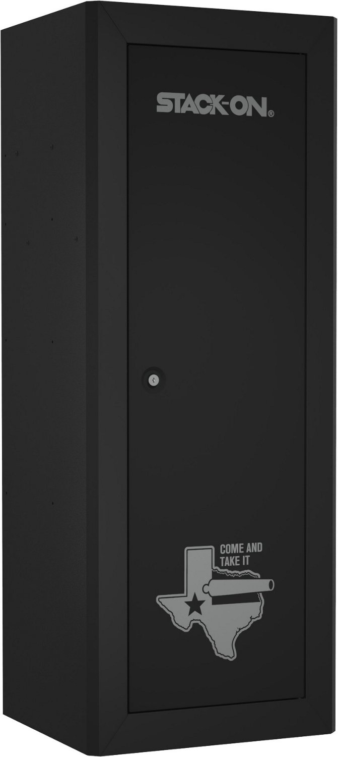 StackOn 18Gun Welded Steel Beveled Edge Texas Graphic Security