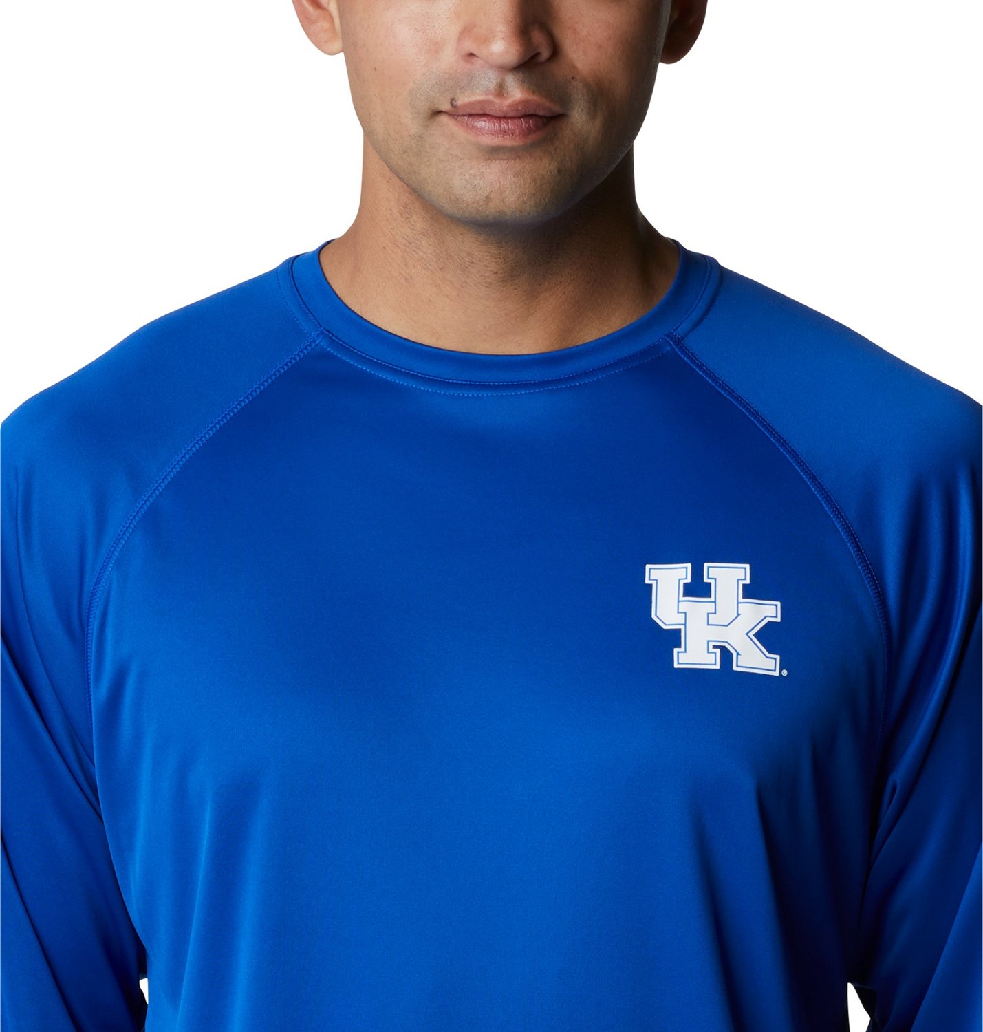Columbia Sportswear Men's University of Kentucky Terminal Tackle Long Sleeve T-shirt - view number 3