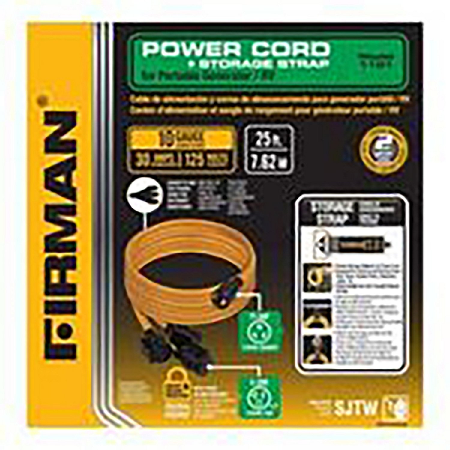 Firman TT-30P 30A 25 ft Power Cord - view number 3