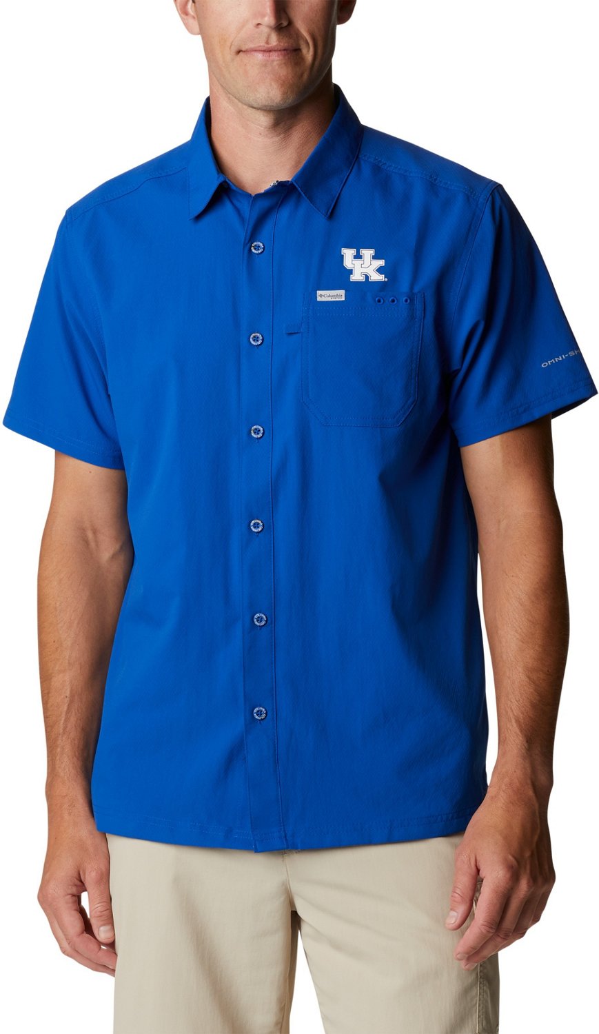 Columbia Sportswear Men's University Of Kentucky Tamiami Fishing Shirt  Academy