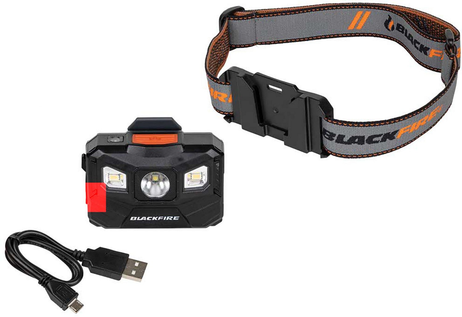 Blackfire Rechargeable 400 Lumen Auto-Off Headlamp                                                                               - view number 3