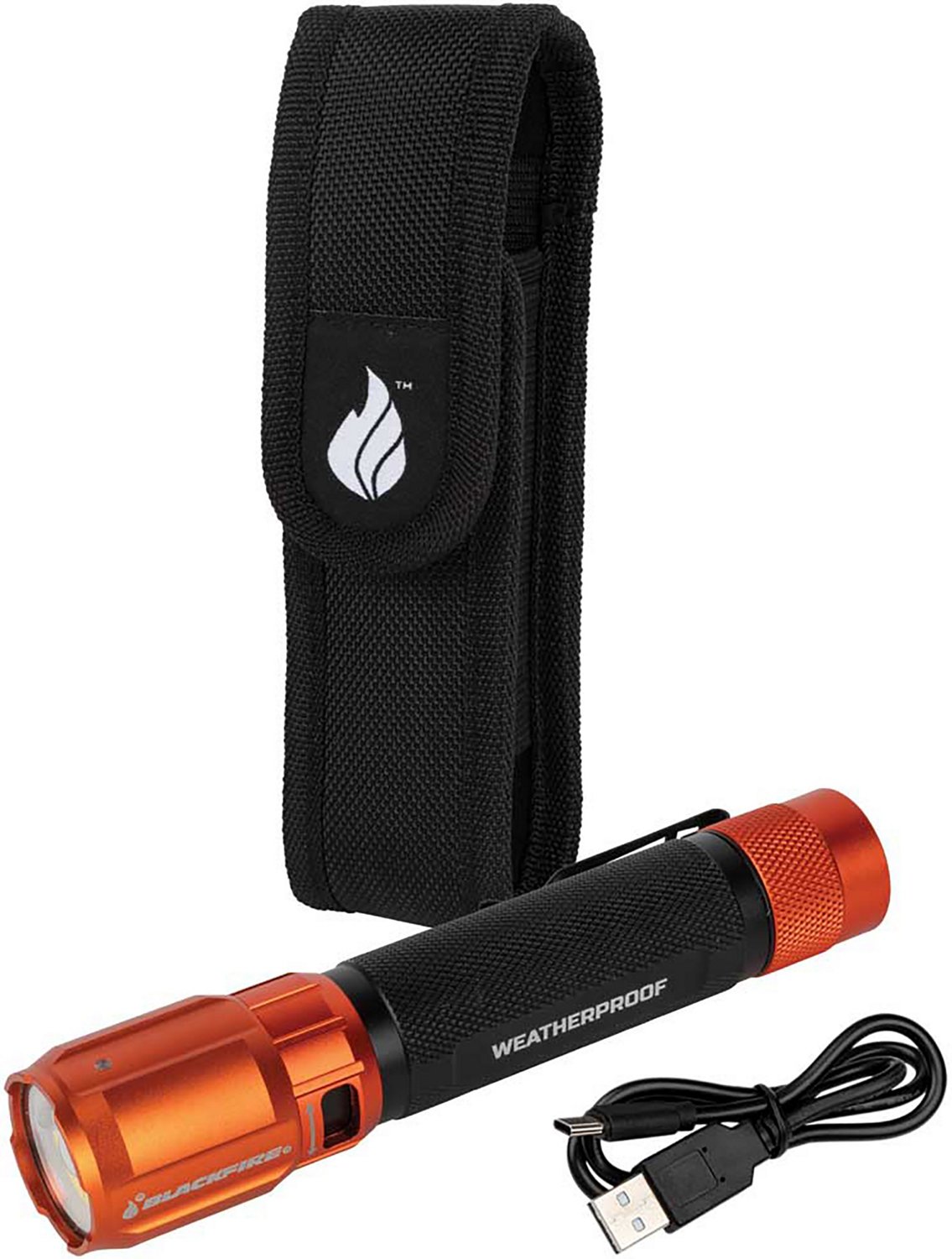 Blackfire Rechargeable Weatherproof Multicolor LED Flashlight                                                                    - view number 2