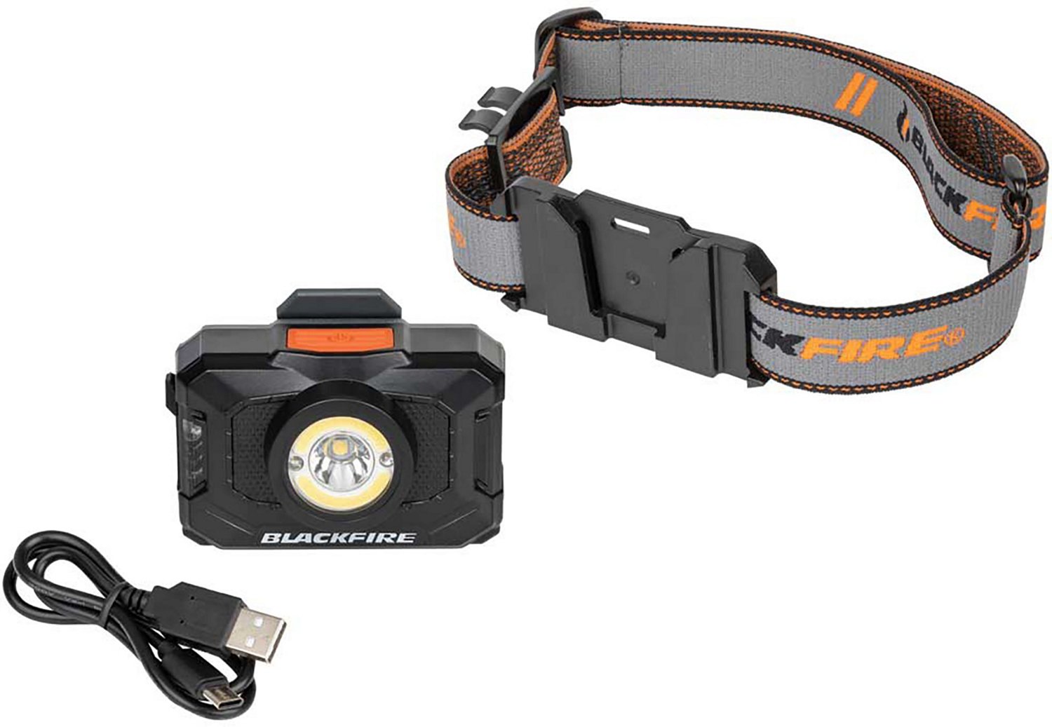 Blackfire Rechargeable 2Color LED Headlamp Academy