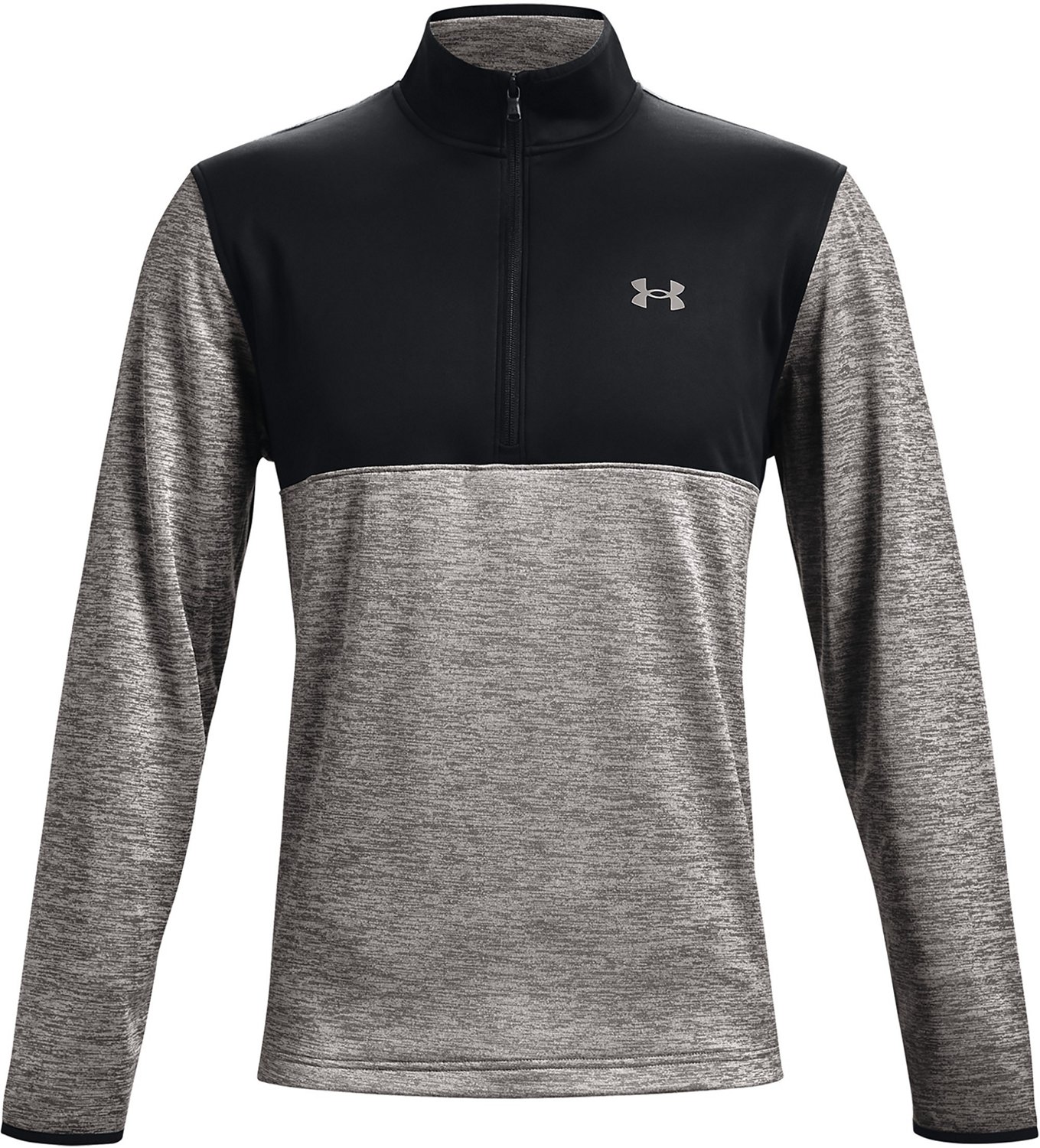 Under Armour Men's Armour Fleece Colorblock 1/2-Zip Pullover Shirt - view number 5