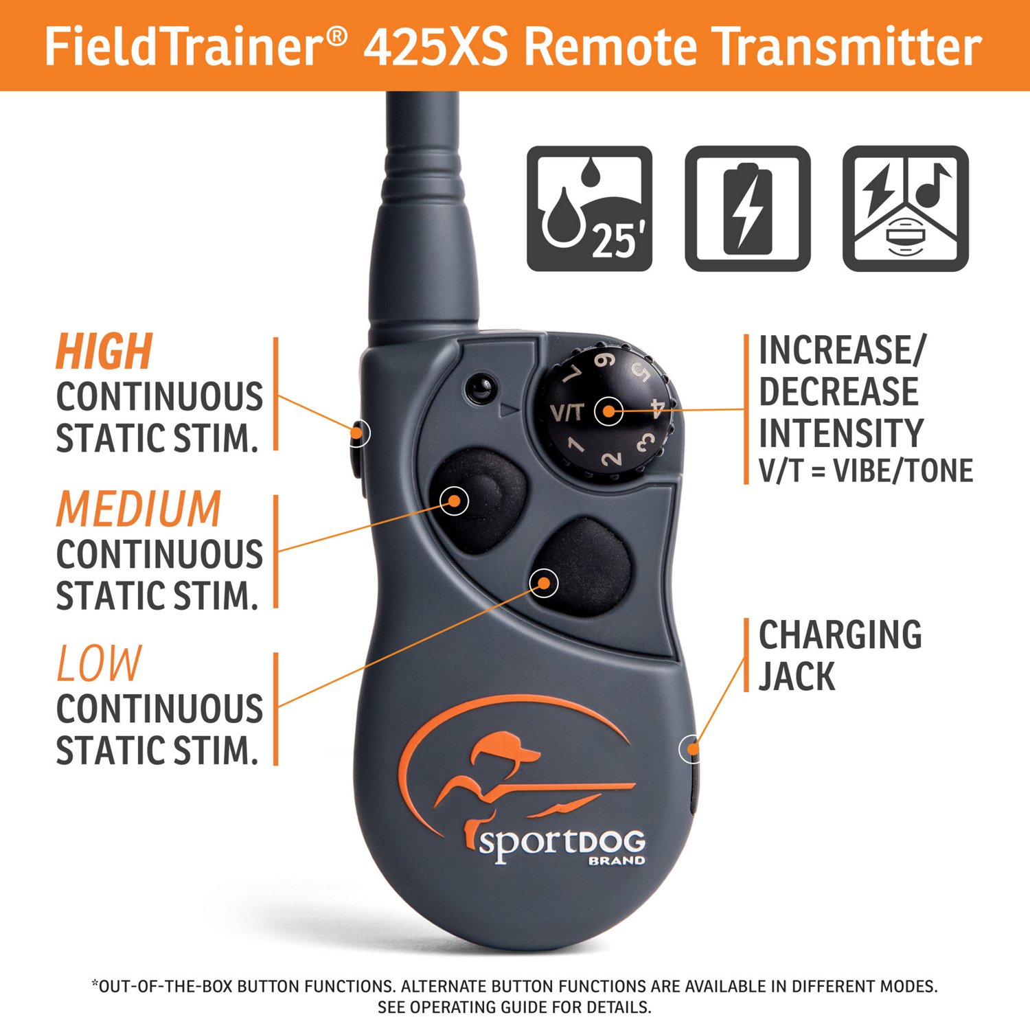 SportDOG Brand FieldTrainer 425XS Remote Trainer                                                                                 - view number 3