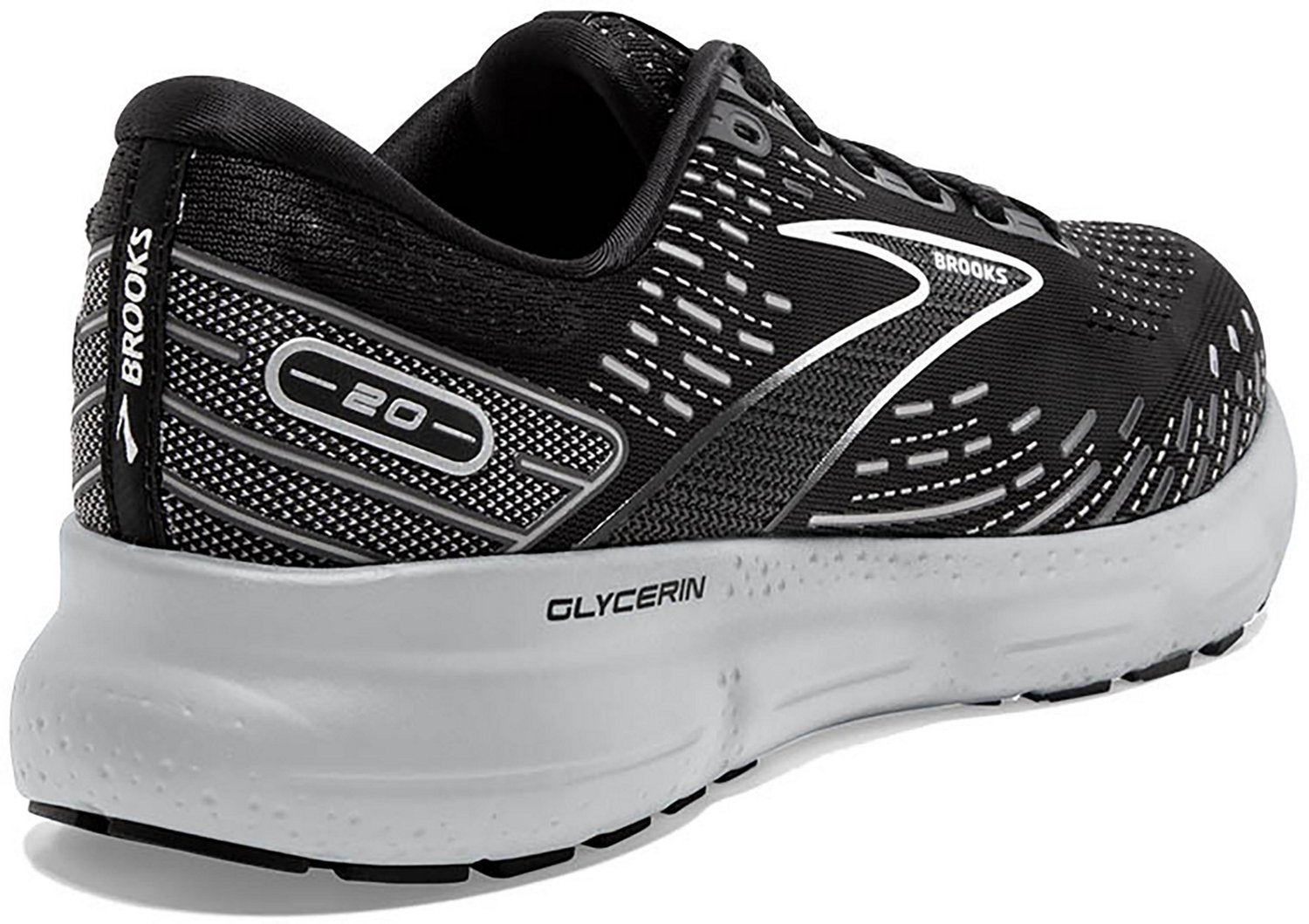 Brooks Men's Glycerin 20 Running Shoes Free Shipping at Academy