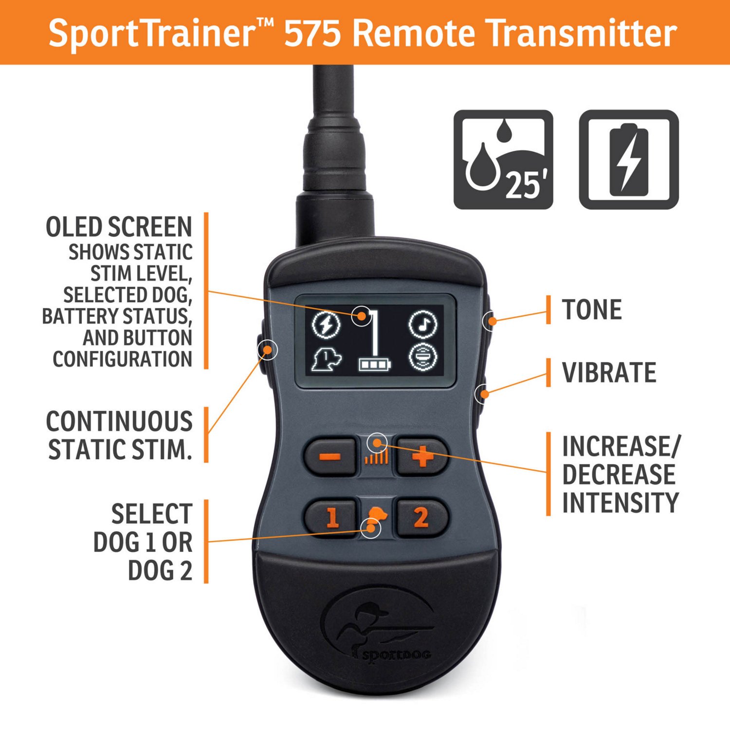 SportDOG Brand SportTrainer 575 Remote                                                                                           - view number 2