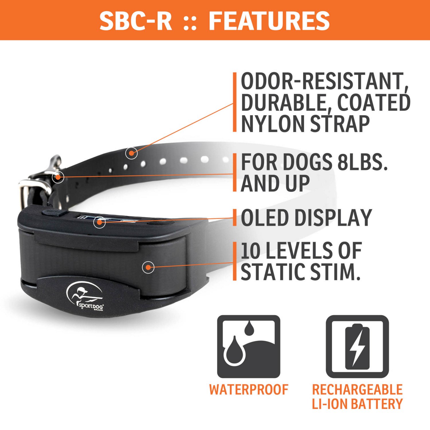 SportDOG Brand SBC-R Prem Bark Collar                                                                                            - view number 4