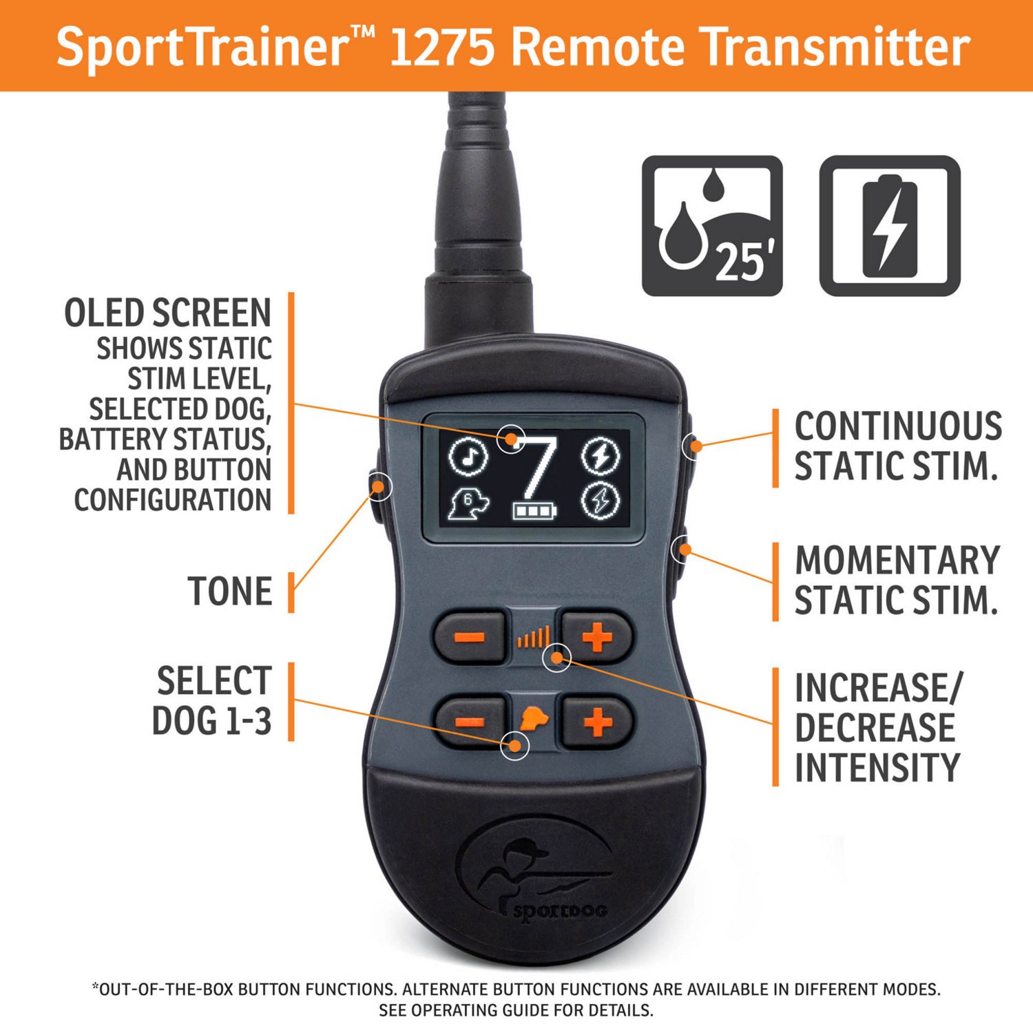 SportDOG Brand SportTrainer 1275 Remote                                                                                          - view number 2