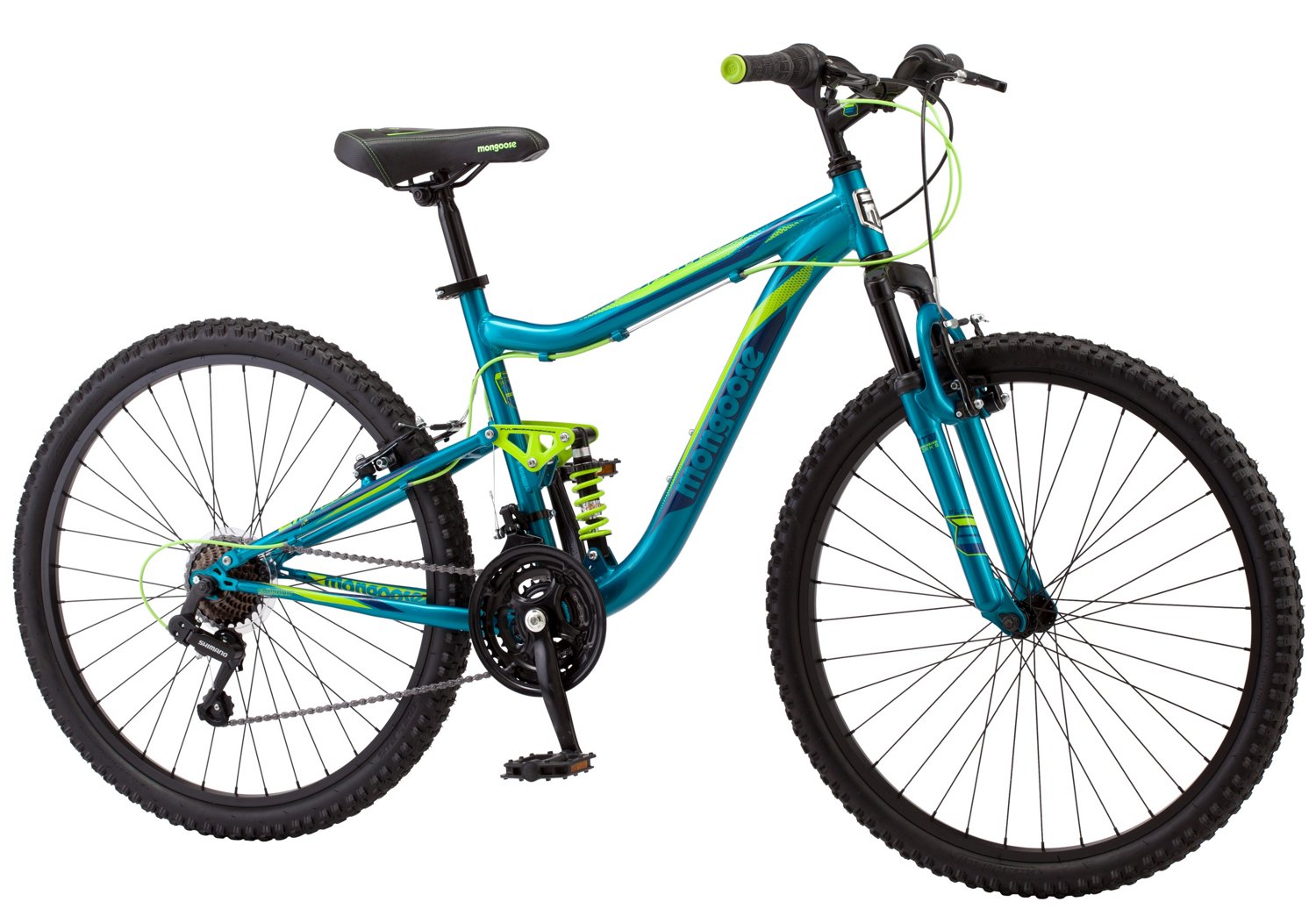 Mongoose Women's Status 2.2 26 in Full Suspension Mountain Bike Academy