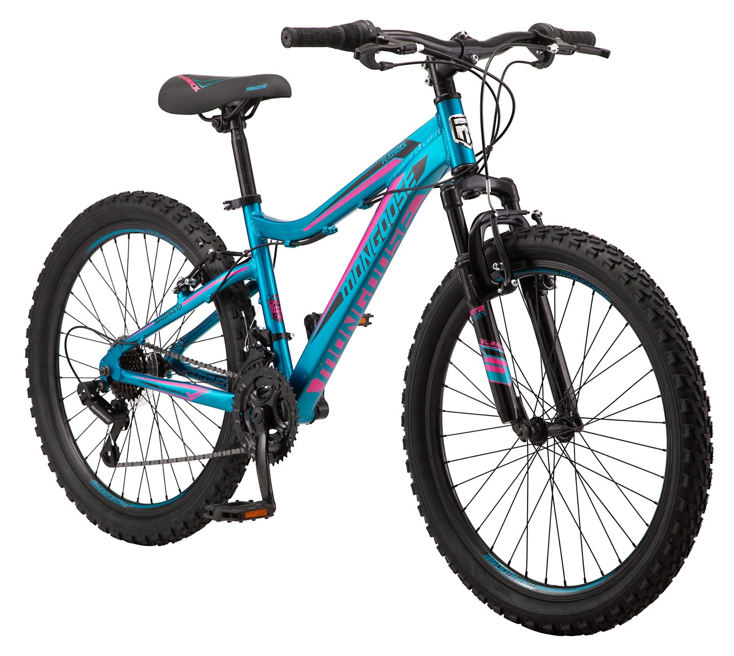 mongoose girls 24 inch mountain bike