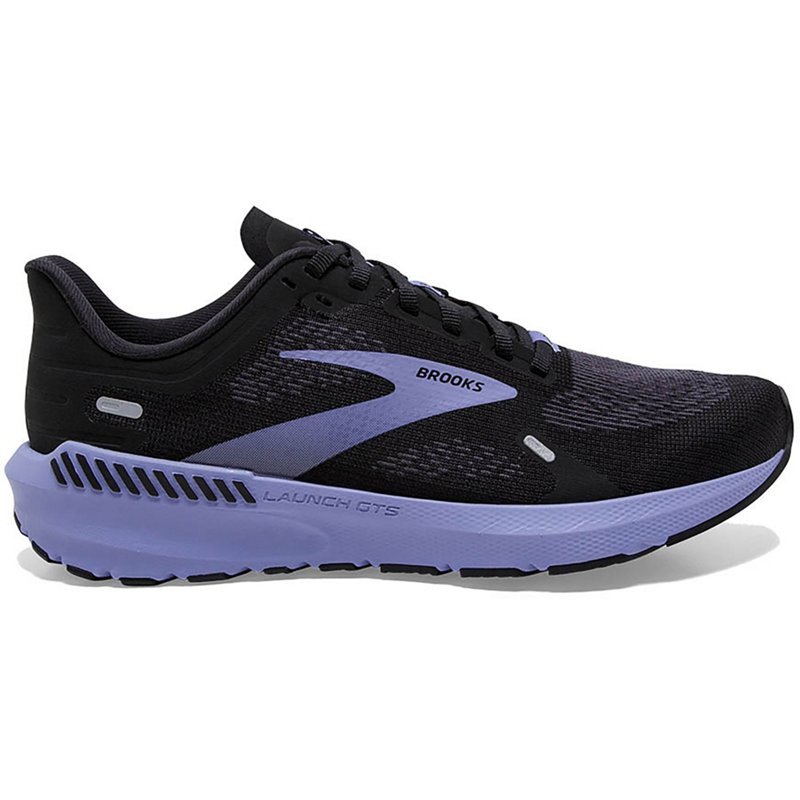 Brooks Women's Launch GTS 9 Running Shoes Black/Purple - Women's Running at Academy Sports product image