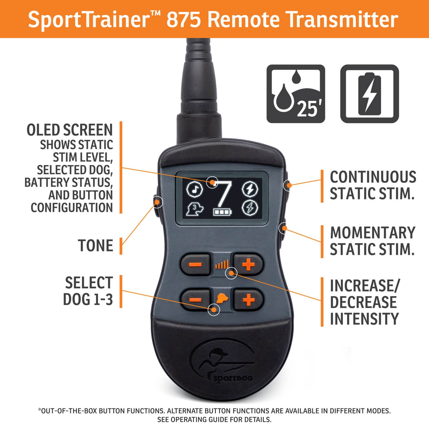 SportDOG Brand SportTrainer 875 Remote                                                                                           - view number 2