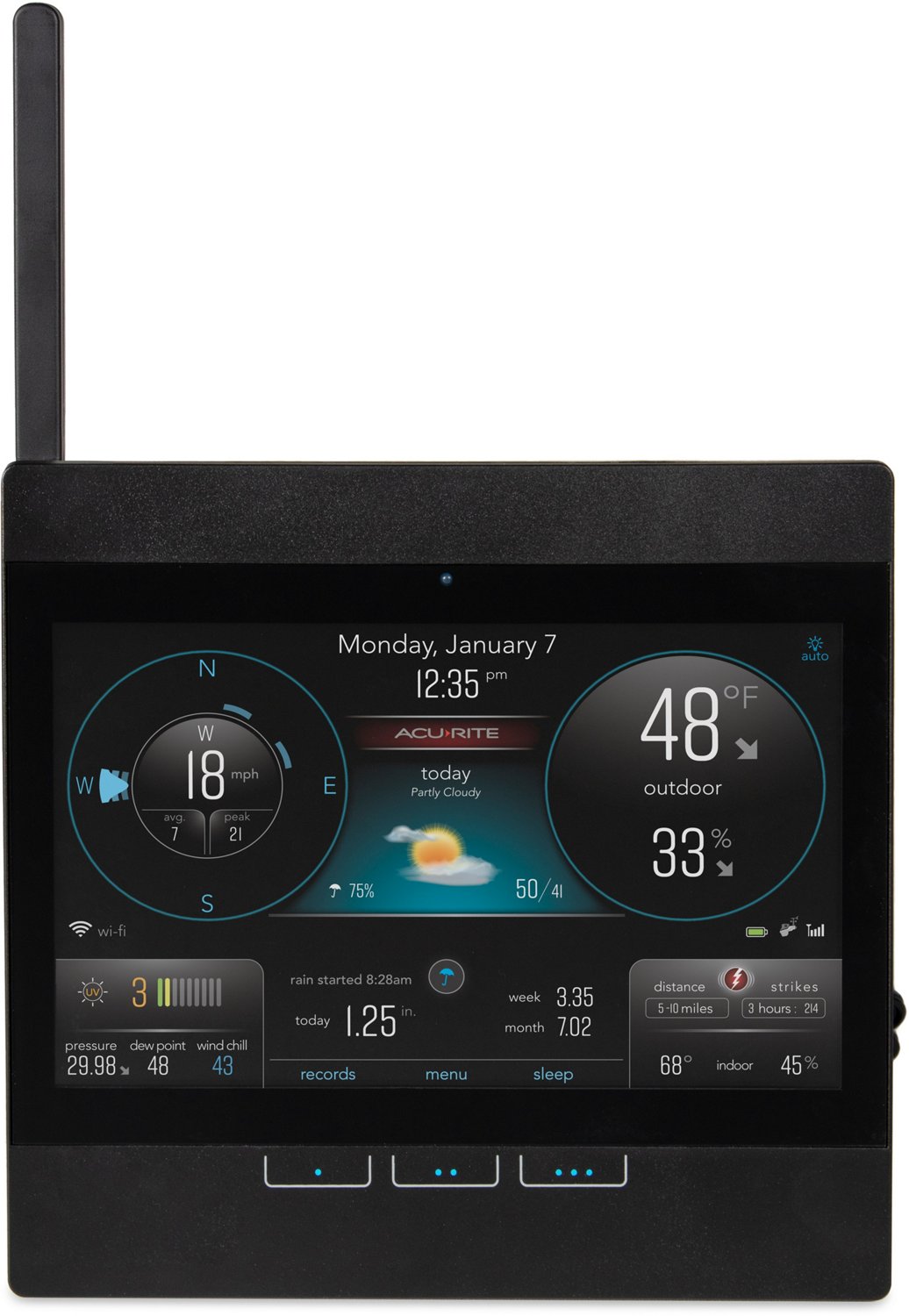 AcuRite Atlas Weather Station with Direct-to-WiFi Display and Lightning Detection                                                - view number 2