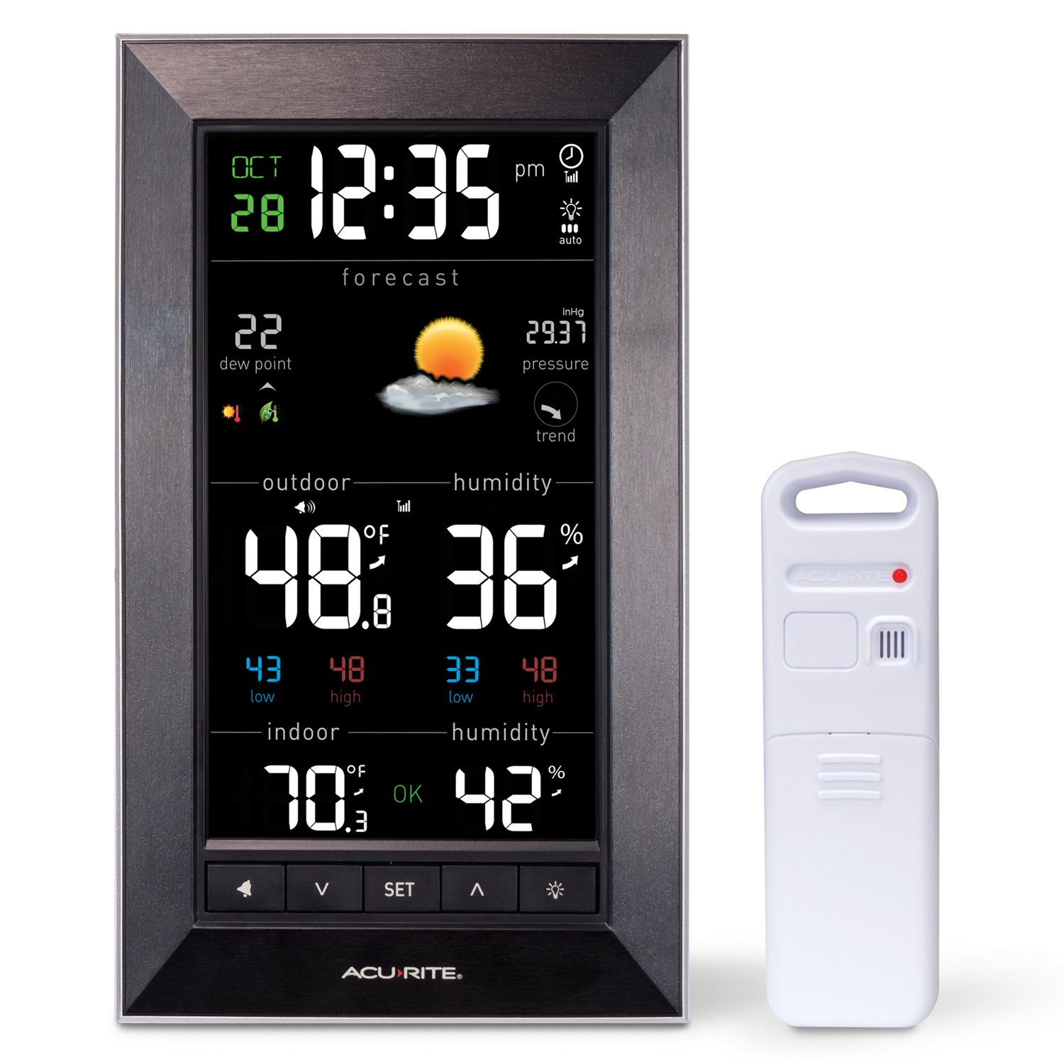 AcuRite Wireless Dig. Indoor & Outdoor Thermometer Sensor