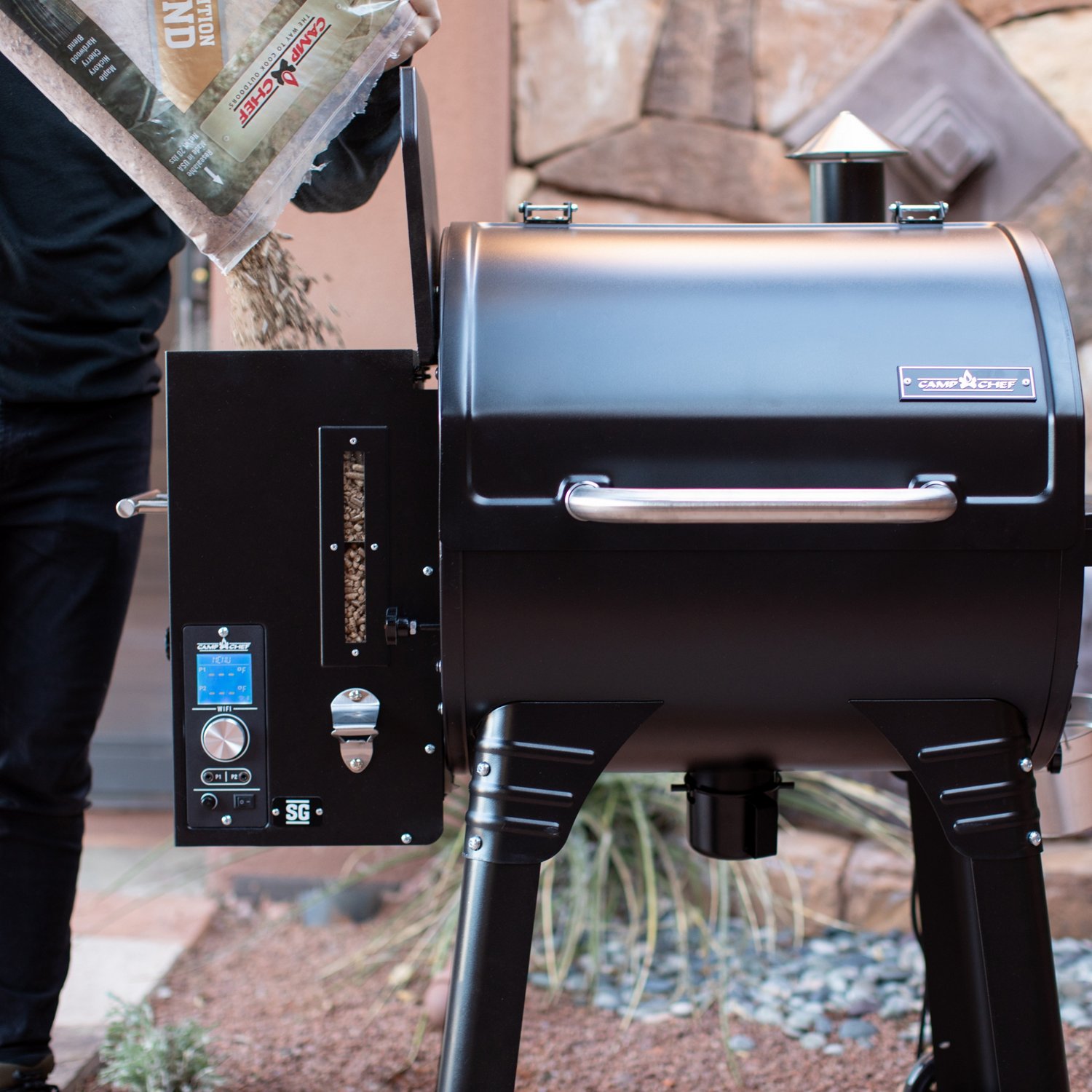 Camp Chef SmokePro SG 24 in WiFi Pellet Grill Academy