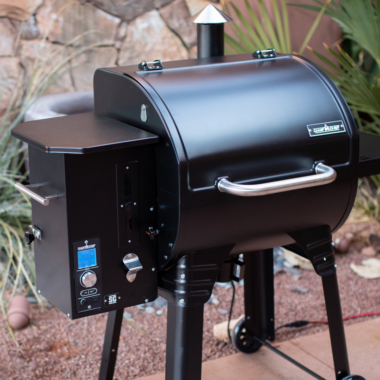 Camp Chef SmokePro SG 24 in WiFi Pellet Grill Academy
