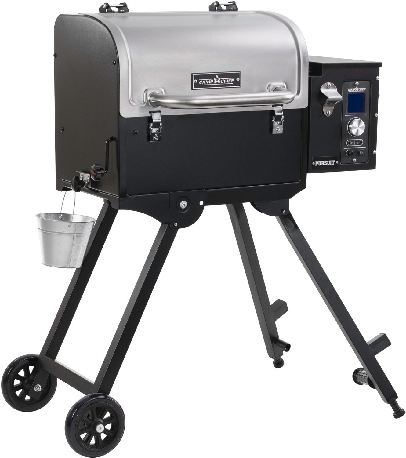 Camp Chef Pursuit 20 in Portable Pellet Grill Academy