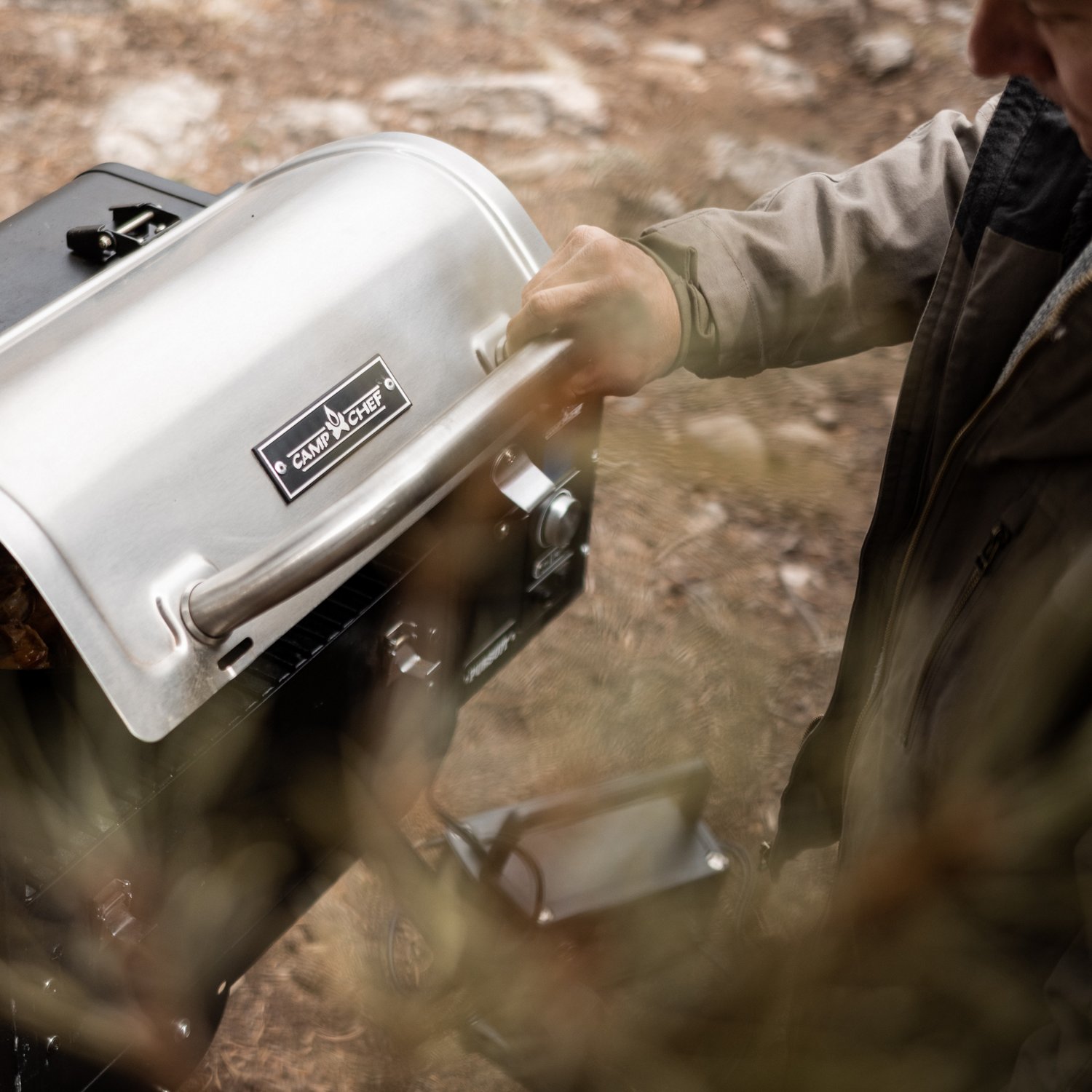 Camp Chef Pursuit 20 in Portable Pellet Grill Academy