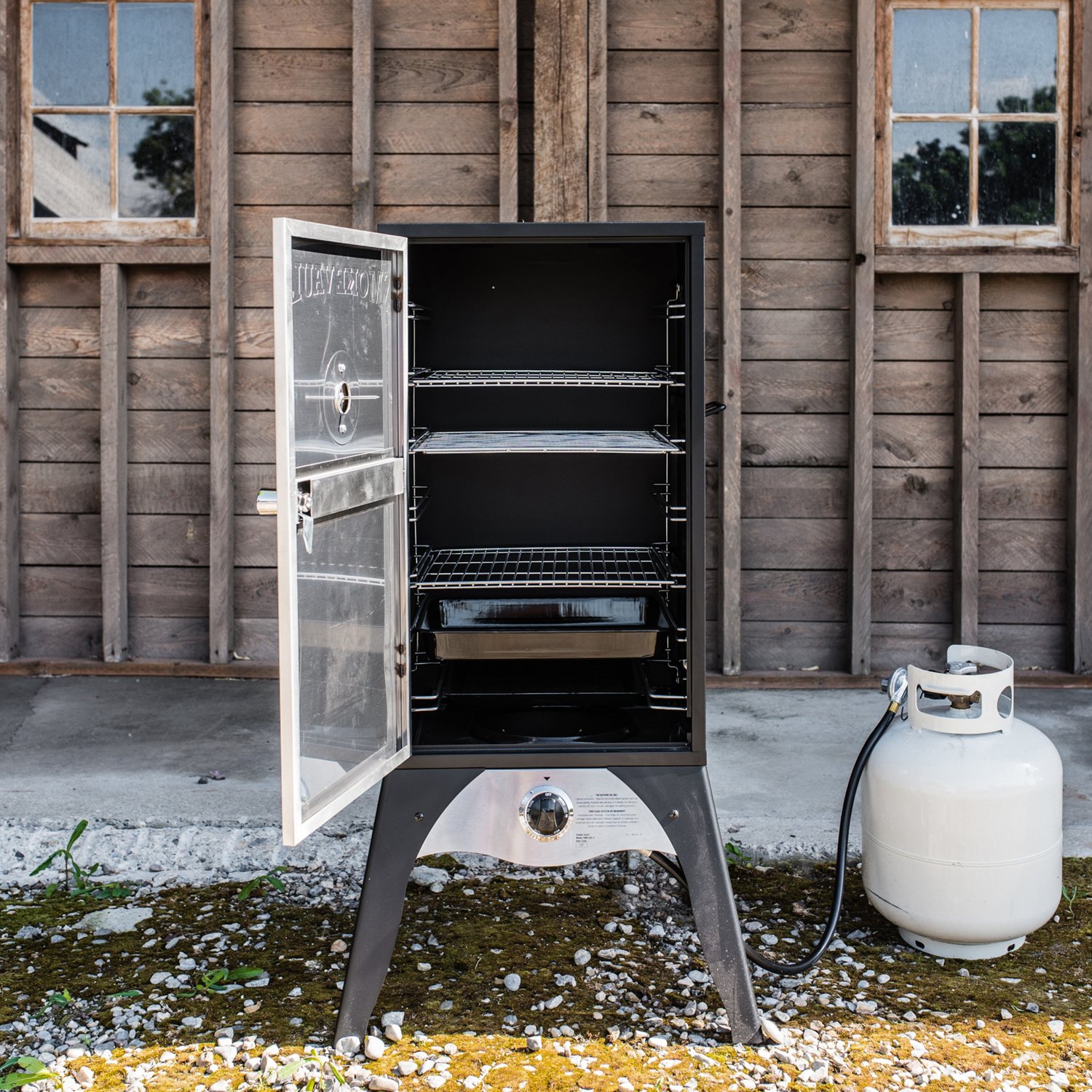 Camp Chef 18 in Smoke Vault Smoke Academy