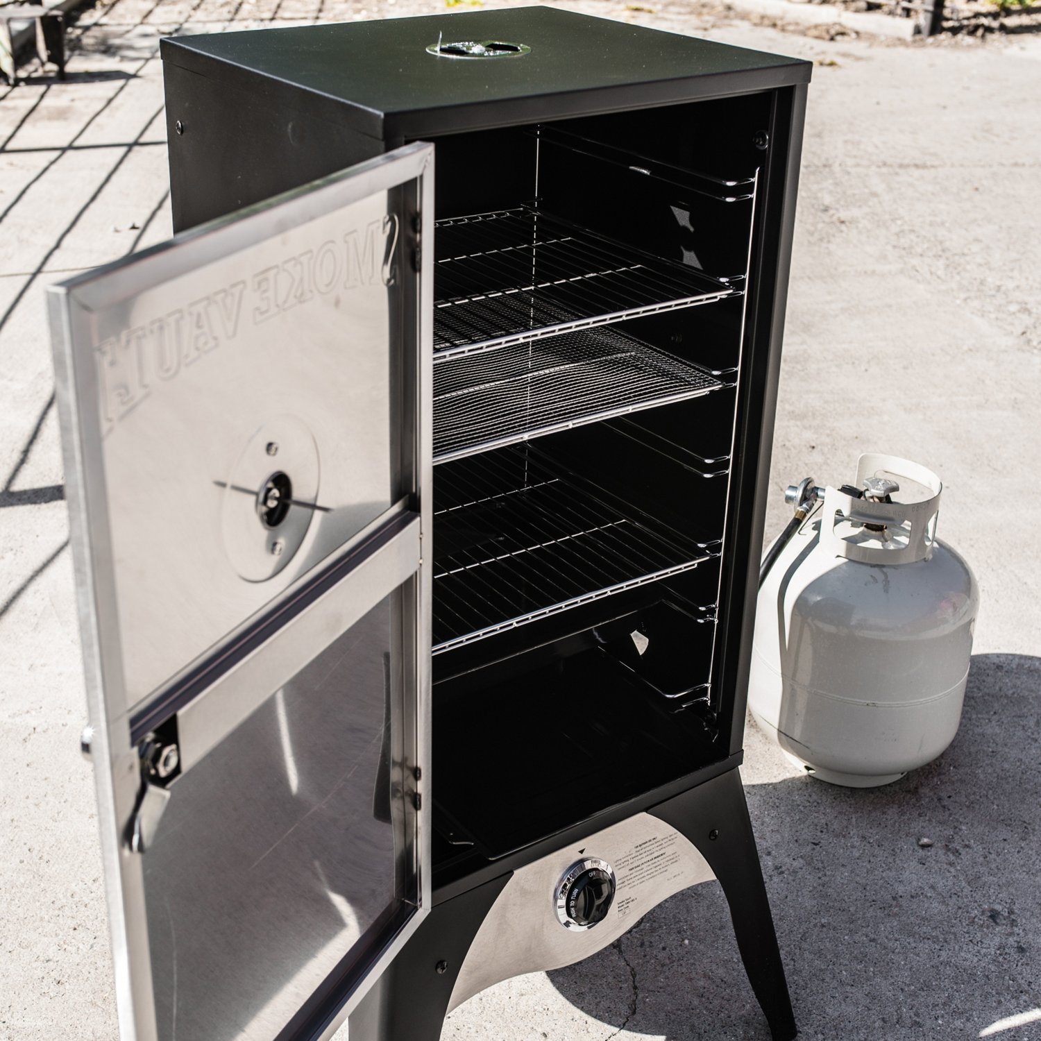 Camp Chef 18 in Smoke Vault Smoke Academy